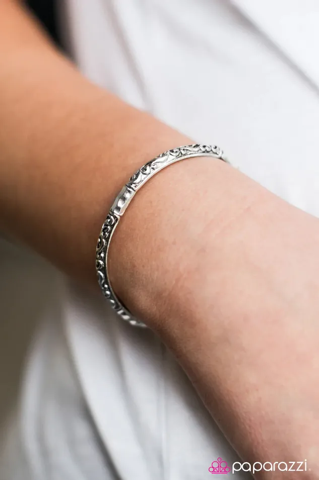 Paparazzi Jewelry Bracelets Paparazzi Bracelet Caribbean Escape Silver