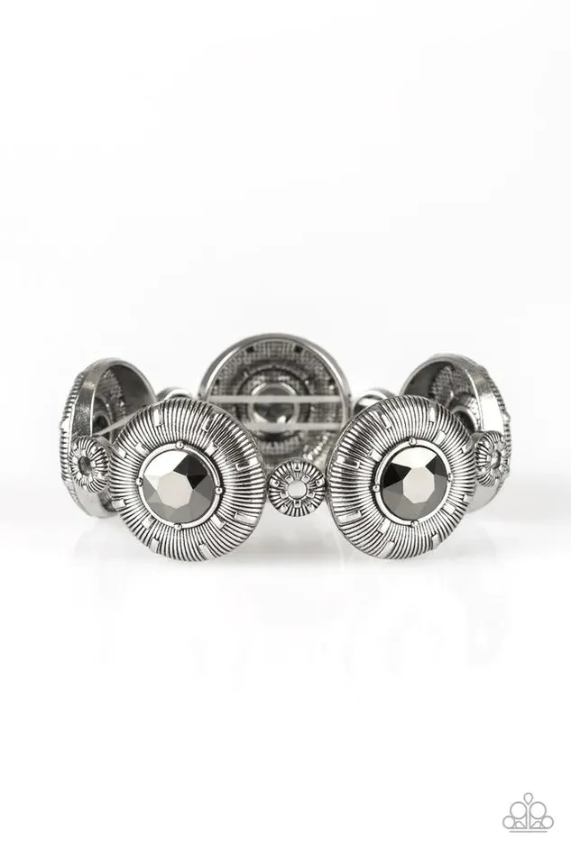 Paparazzi Jewelry Bracelets Paparazzi Bracelet Original Opulence Silver
