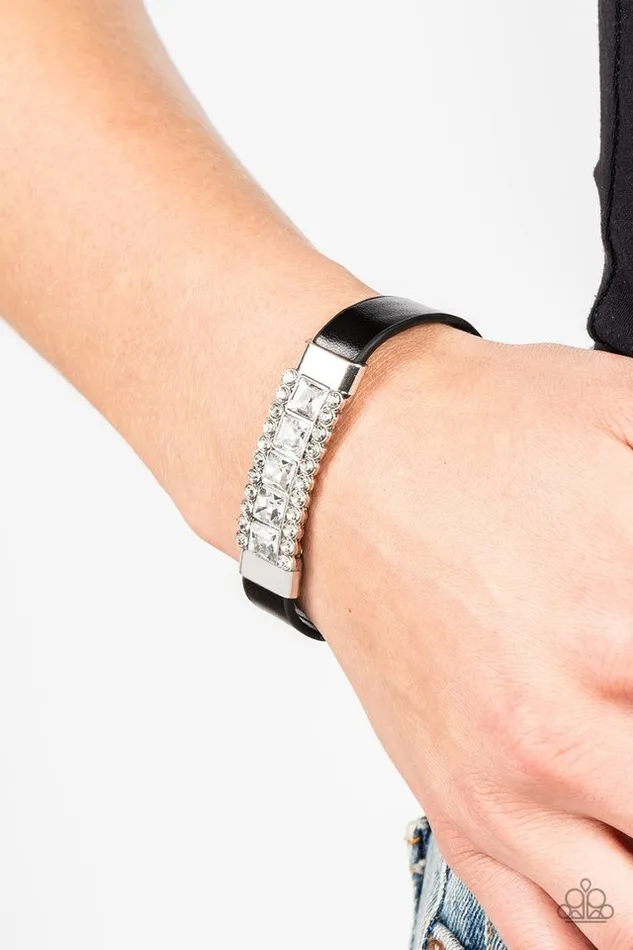 Paparazzi Jewelry Bracelets Paparazzi Bracelet Rebel Reputation Black