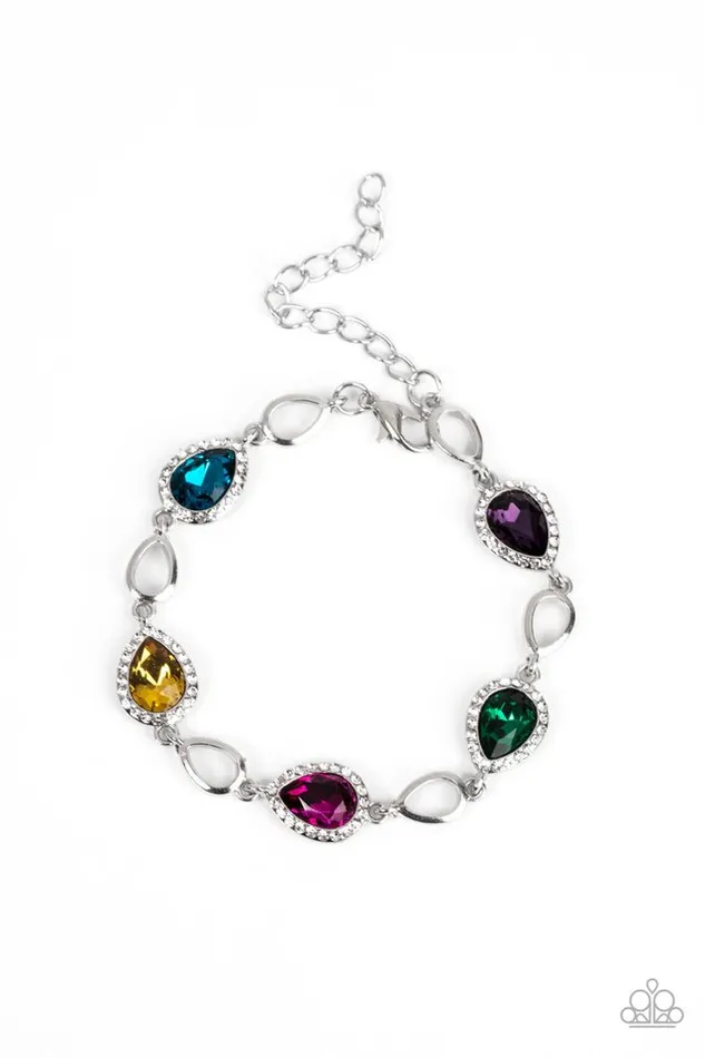 Paparazzi Jewelry Bracelets Paparazzi Bracelet Timelessly Teary Multi Paparazzi Jewelry Bracelets Paparazzi Bracelet Timelessly Teary Multi