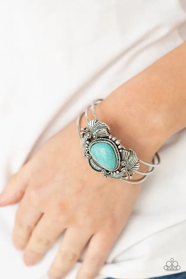Paparazzi Jewelry Bracelets Paparazzi Bracelet Western Wonderland Blue