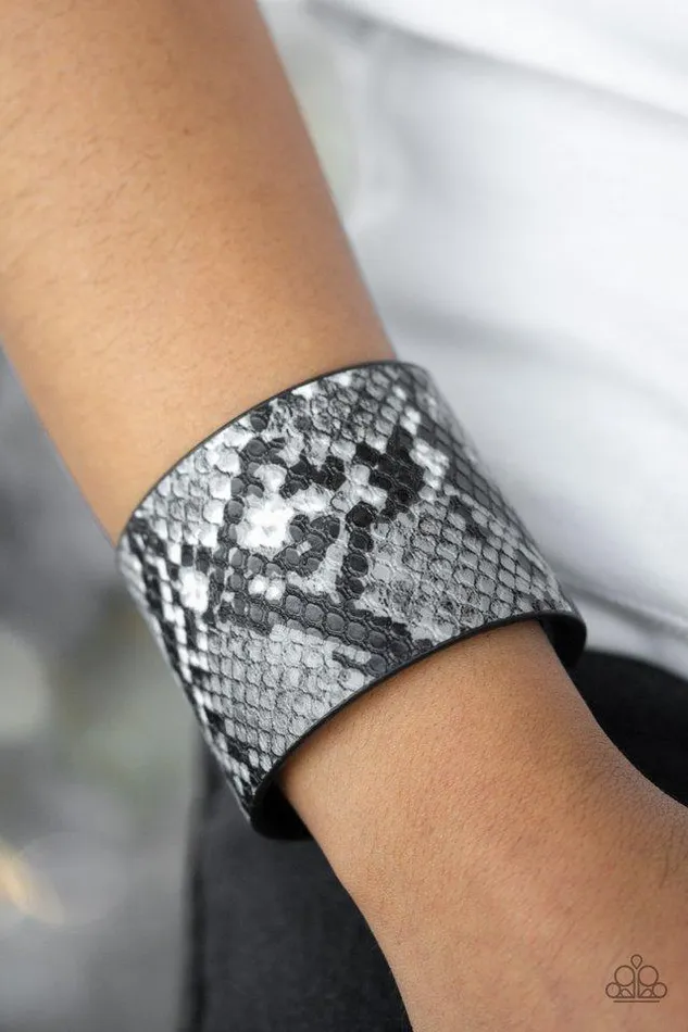 Paparazzi Jewelry Bracelets Paparazzi Bracelet Whats HISS Is Mine Silver