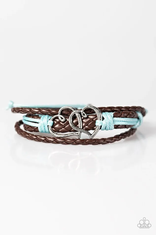 Paparazzi Jewelry Bracelets Paparazzi Bracelet Your Heart Knows The Way Blue