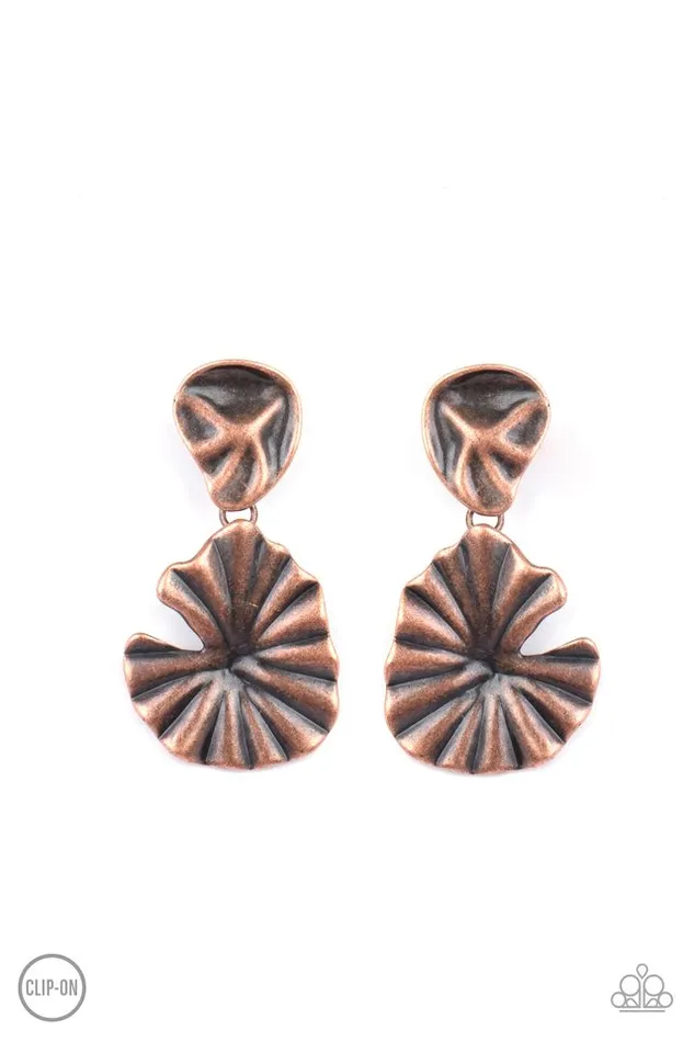 Paparazzi Jewelry Earrings Paparazzi Earring Empress Of The Amazon Copper Paparazzi Jewelry Earrings Paparazzi Earring Empress Of The Amazon Copper