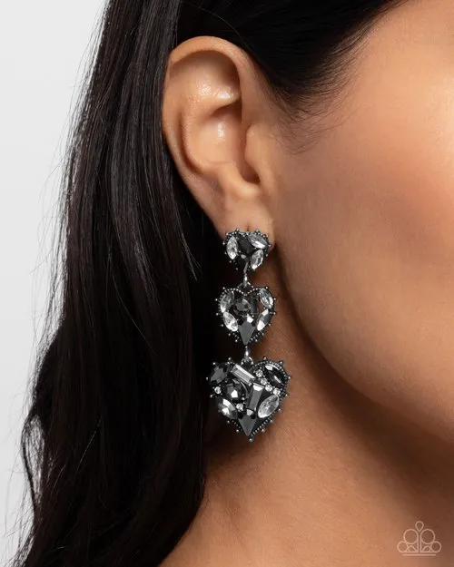 Paparazzi Jewelry Earrings Paparazzi Earring Lovable Lure Silver