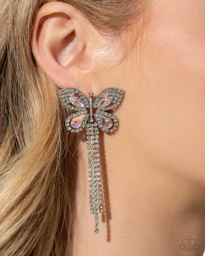 Paparazzi Jewelry Earrings Paparazzi Earring Next SOAR Pink