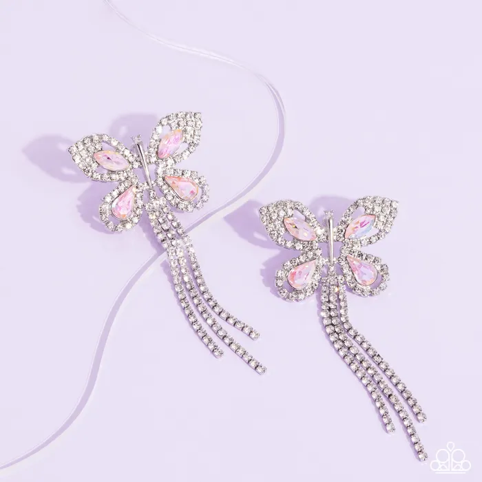 Paparazzi Jewelry Earrings Paparazzi Earring Next SOAR Pink Paparazzi Jewelry Earrings Paparazzi Earring Next SOAR Pink