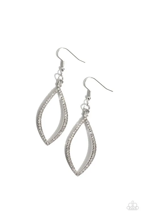 Paparazzi Jewelry Earrings Paparazzi Earring Twinkly Treat White Paparazzi Jewelry Earrings Paparazzi Earring Twinkly Treat White