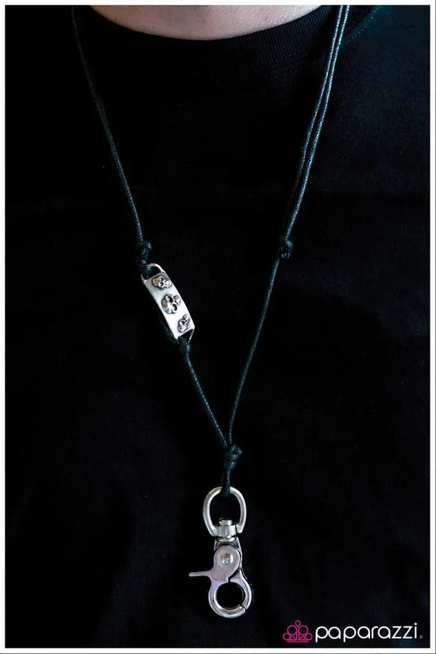 Paparazzi Jewelry Necklaces Paparazzi Necklace Bad to the Bone Brown