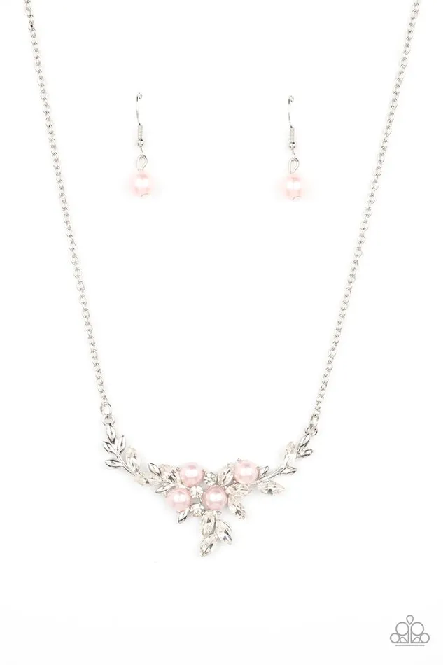 Paparazzi Jewelry Necklaces Paparazzi Necklace Because Im The Bride Pink