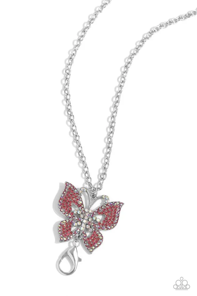 Paparazzi Jewelry Necklaces Paparazzi Necklace BlingedOut Breeze Pink Paparazzi Jewelry Necklaces Paparazzi Necklace BlingedOut Breeze Pink