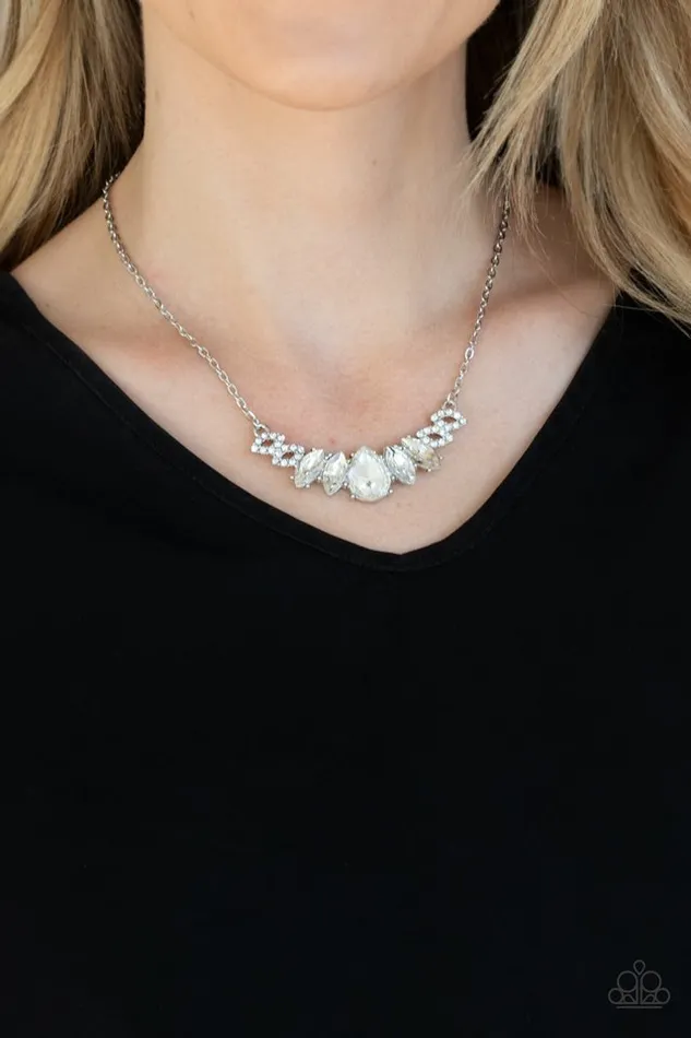Paparazzi Jewelry Necklaces Paparazzi Necklace BridetoBEAM White
