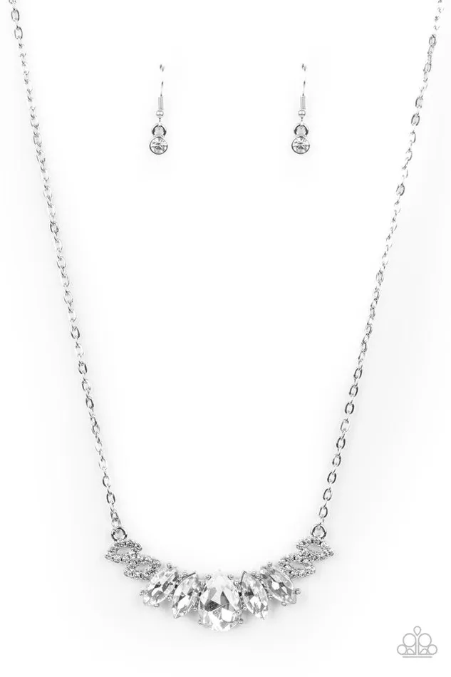 Paparazzi Jewelry Necklaces Paparazzi Necklace BridetoBEAM White Paparazzi Jewelry Necklaces Paparazzi Necklace BridetoBEAM White