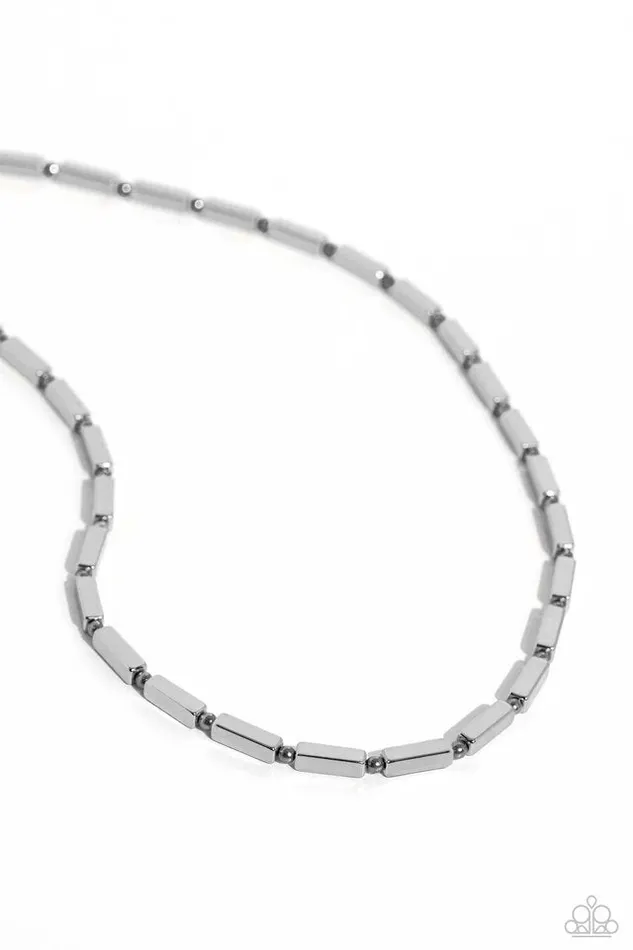 Paparazzi Jewelry Necklaces Paparazzi Necklace Factory Fuel Silver Paparazzi Jewelry Necklaces Paparazzi Necklace Factory Fuel Silver