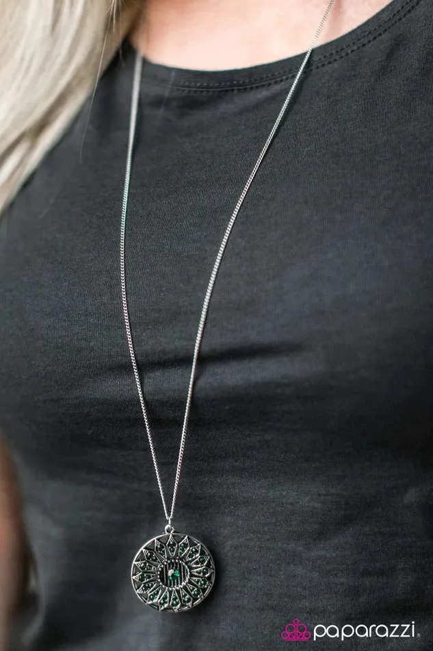 Paparazzi Jewelry Necklaces Paparazzi Necklace Good As MARIGOLD Green