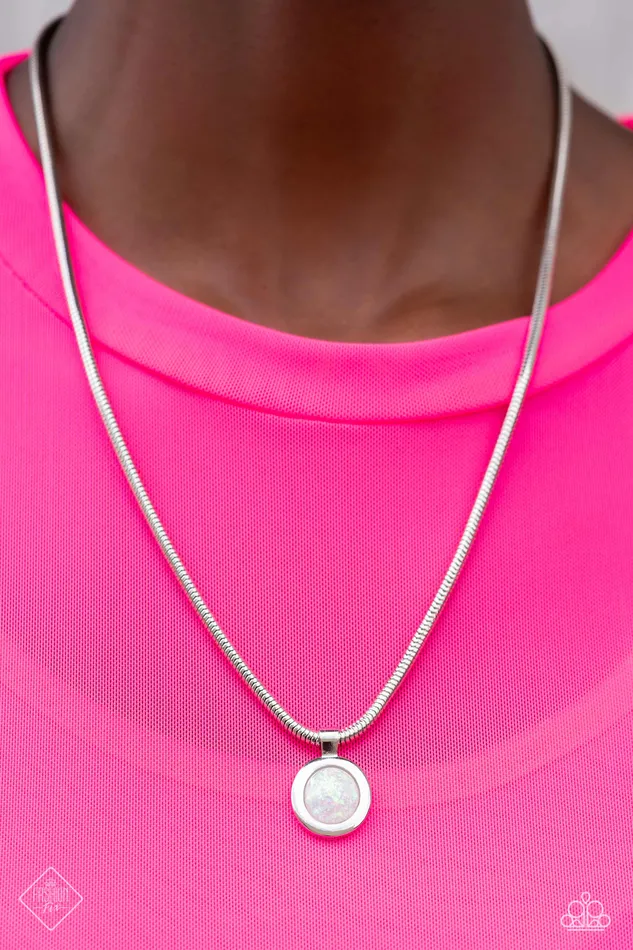 Paparazzi Jewelry Necklaces Paparazzi Necklace HighStrung Habit White