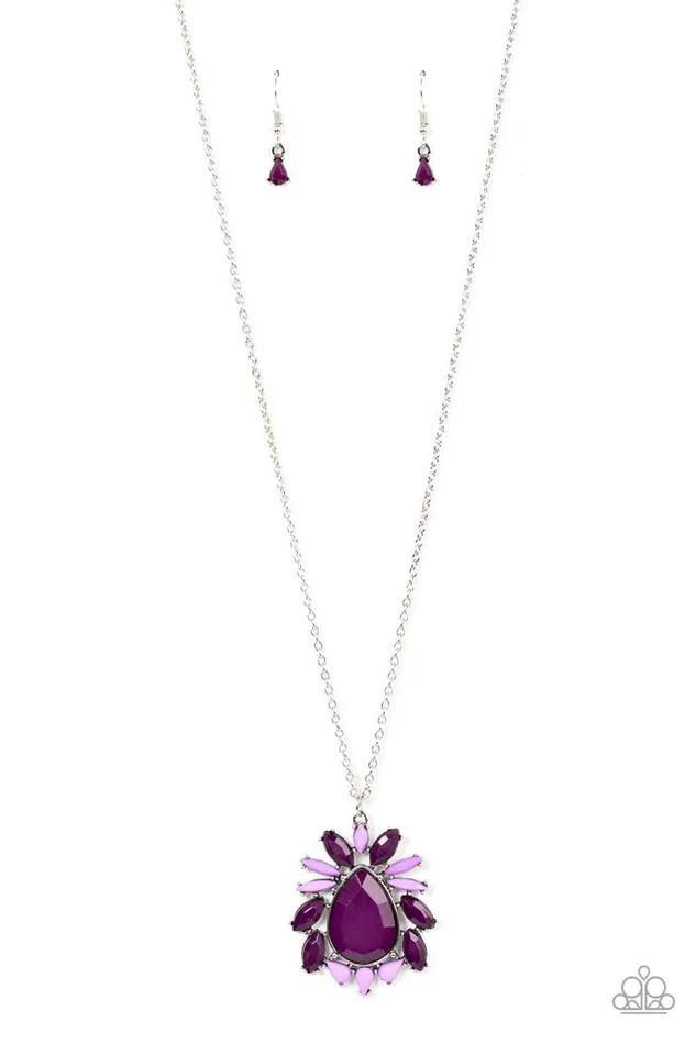 Paparazzi Jewelry Necklaces Paparazzi Necklace Indie Icon Purple Paparazzi Jewelry Necklaces Paparazzi Necklace Indie Icon Purple