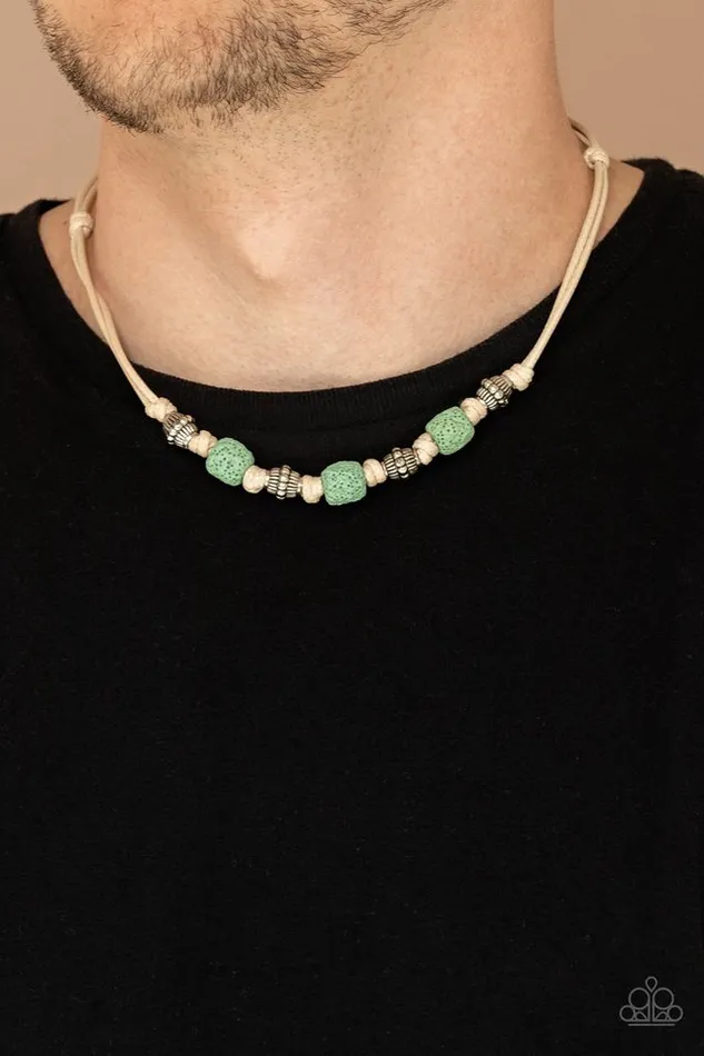 Paparazzi Jewelry Necklaces Paparazzi Necklace Island Quarry Green