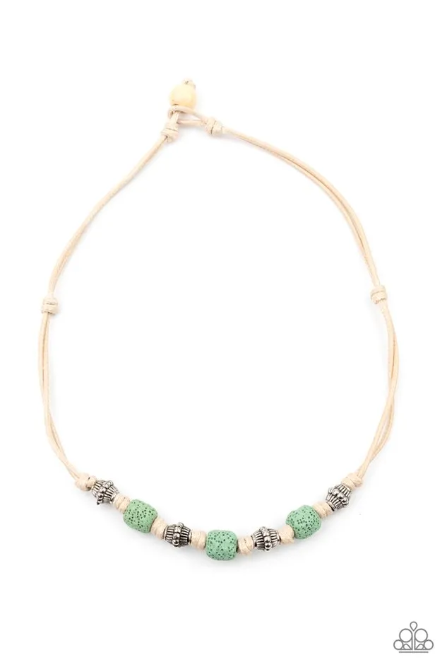 Paparazzi Jewelry Necklaces Paparazzi Necklace Island Quarry Green Paparazzi Jewelry Necklaces Paparazzi Necklace Island Quarry Green