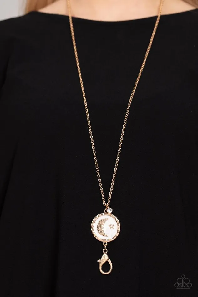 Paparazzi Jewelry Necklaces Paparazzi Necklace Milky Way Wanderer Gold