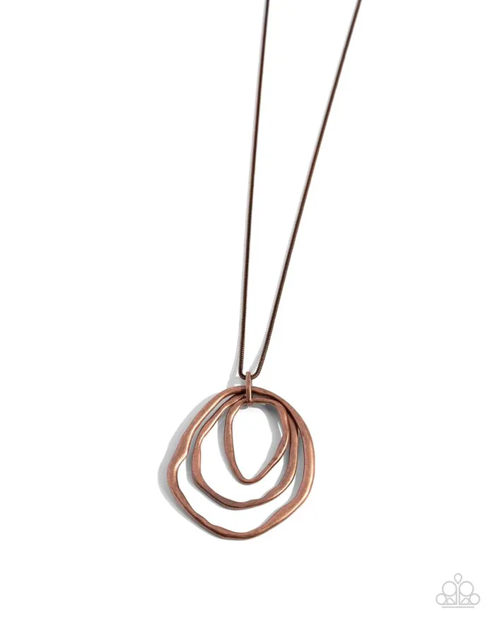 Paparazzi Jewelry Necklaces Paparazzi Necklace Revamped Relic Copper Paparazzi Jewelry Necklaces Paparazzi Necklace Revamped Relic Copper
