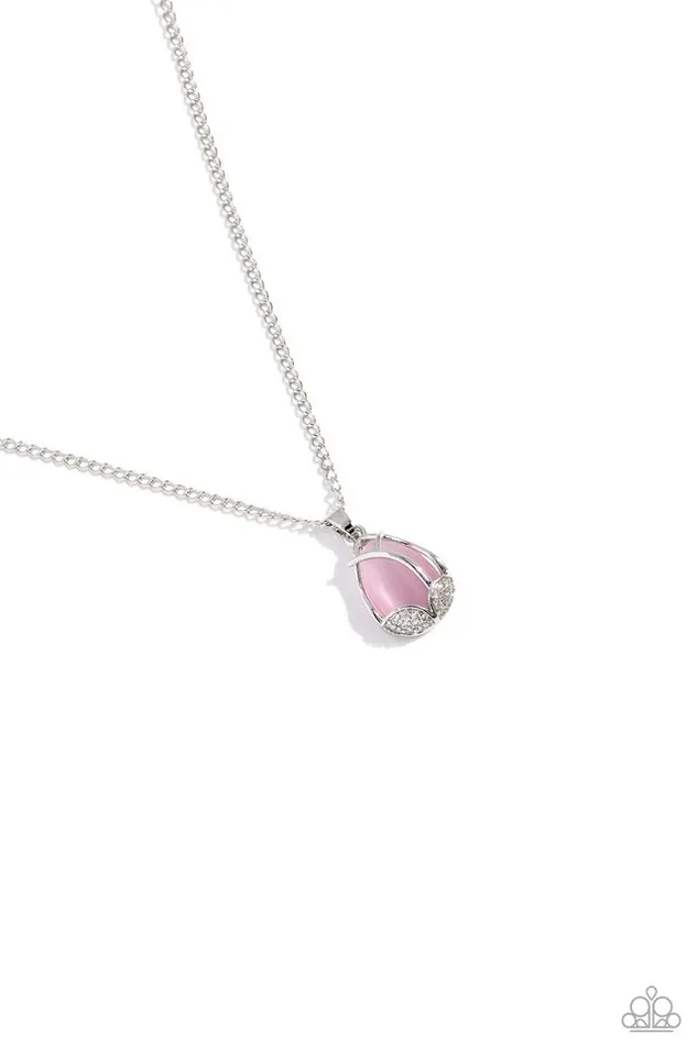 Paparazzi Jewelry Necklaces Paparazzi Necklace TopNotch Trinket Pink Paparazzi Jewelry Necklaces Paparazzi Necklace TopNotch Trinket Pink