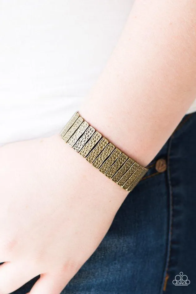 Paparazzi Jewelry Paparazzi Bracelet Cave Wear Brass Bracelets
