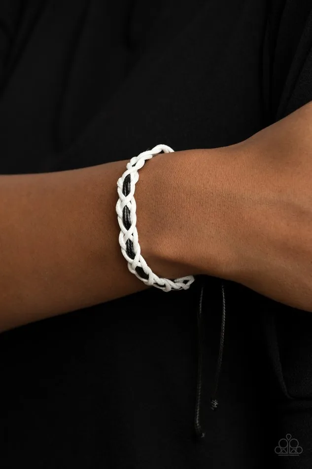 Paparazzi Jewelry Paparazzi Bracelet Wanderlust Vibes White Bracelets