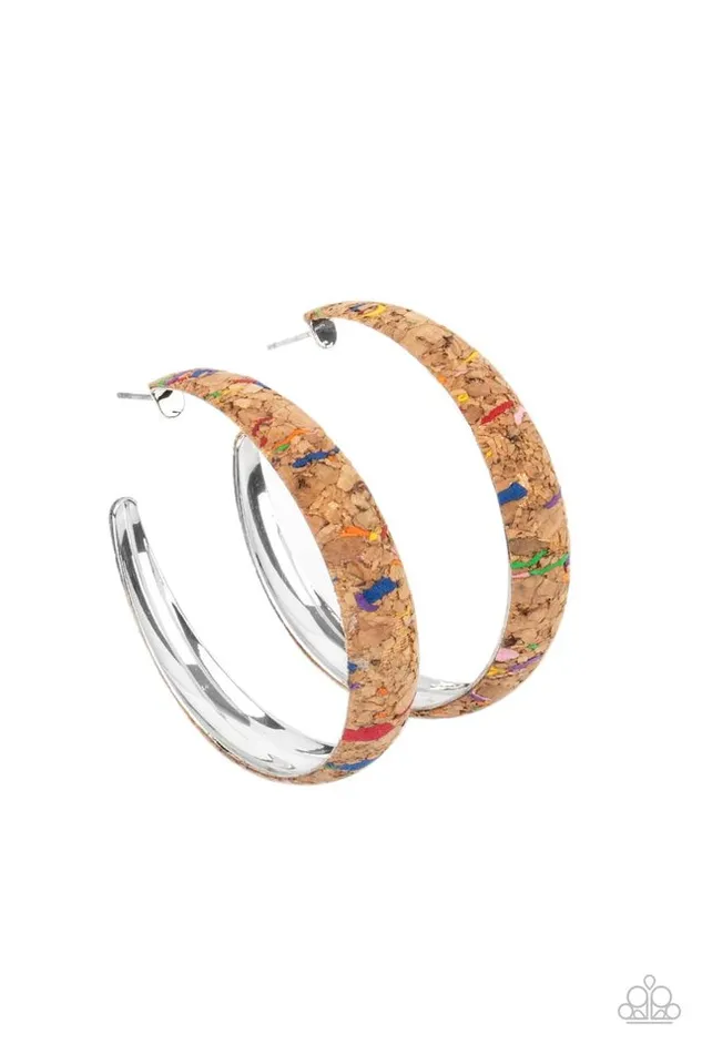 Paparazzi Jewelry Paparazzi Earring A CORK In The Road Multi Earrings Paparazzi Jewelry Paparazzi Earring A CORK In The Road Multi Earrings