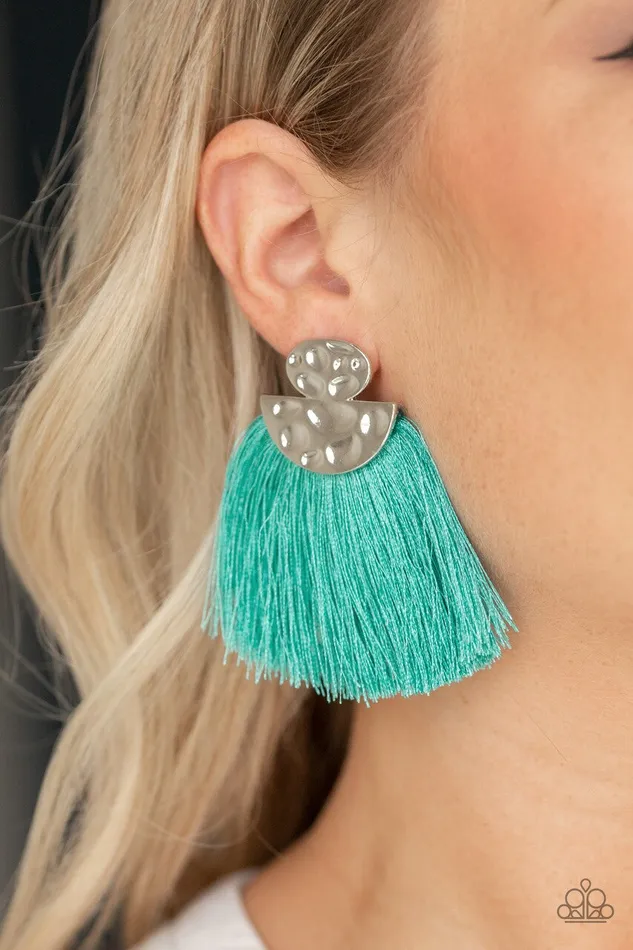 Paparazzi Jewelry Paparazzi Earring Make Some PLUME Blue Earrings