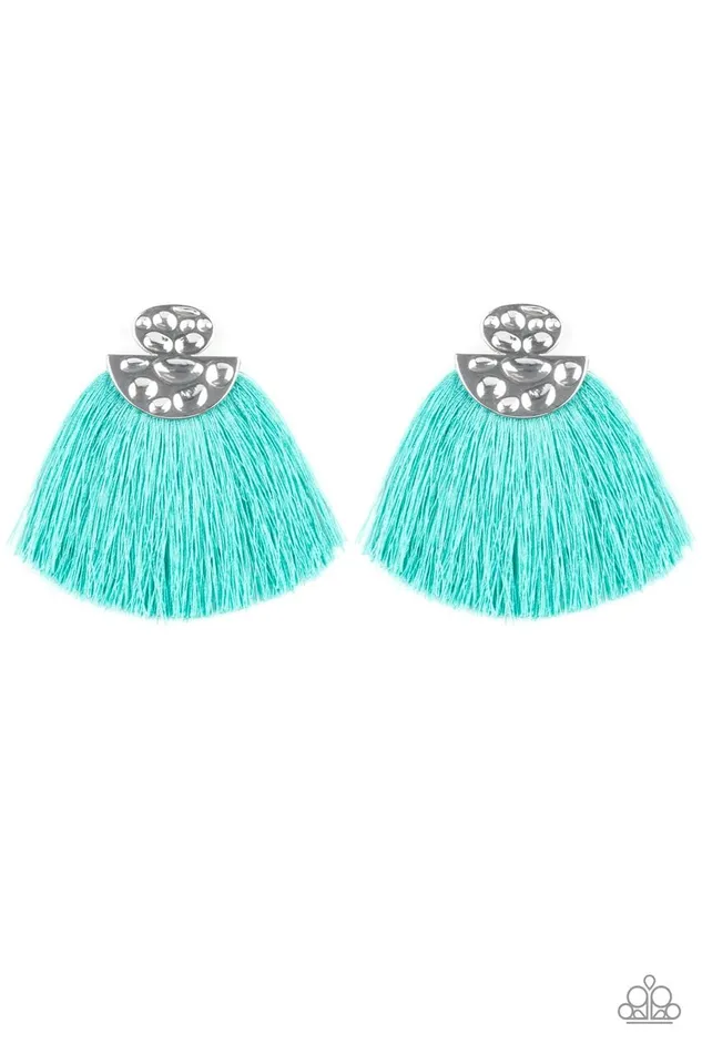 Paparazzi Jewelry Paparazzi Earring Make Some PLUME Blue Earrings Paparazzi Jewelry Paparazzi Earring Make Some PLUME Blue Earrings