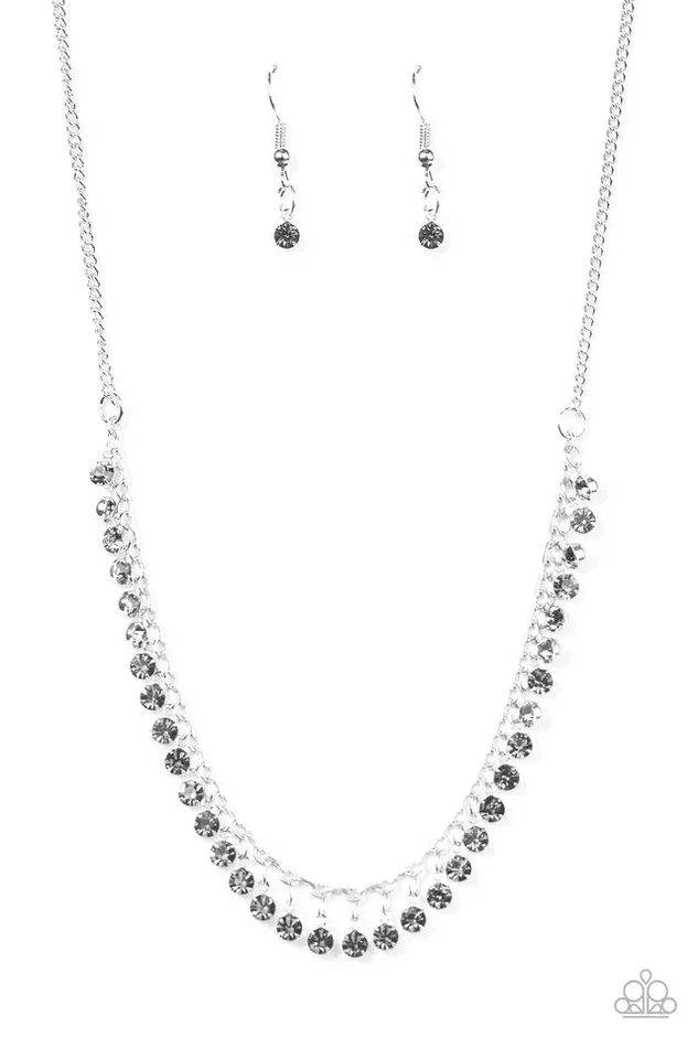 Paparazzi Jewelry Paparazzi Necklace At First STARLIGHT Silver Necklaces