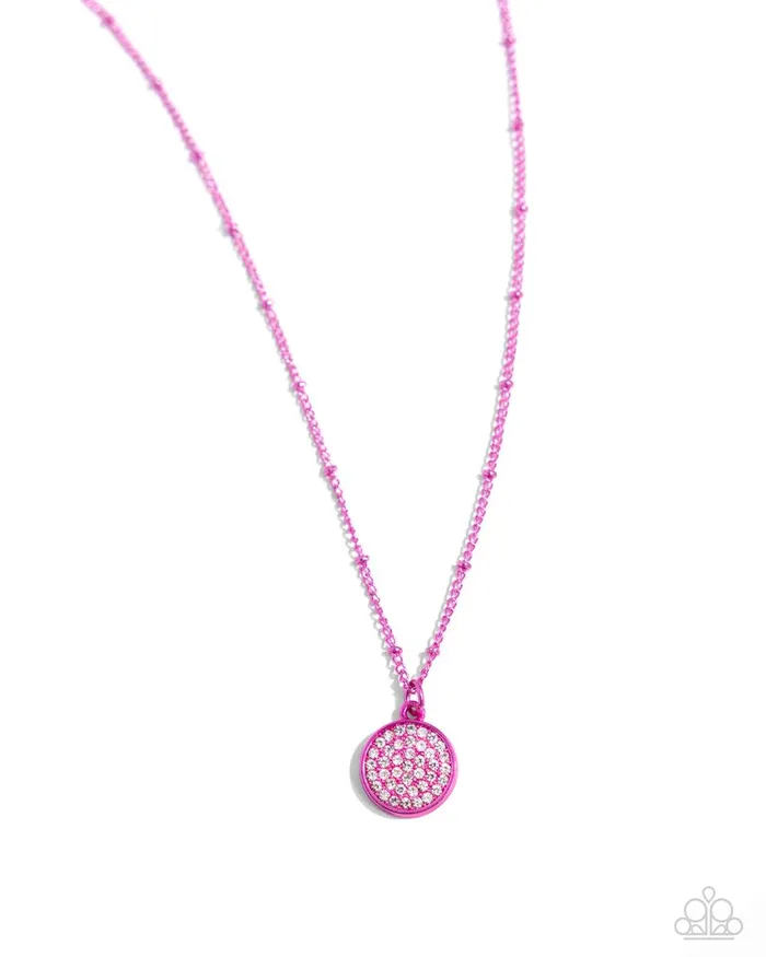 Paparazzi Jewelry Paparazzi Necklace Bejeweled Basic Pink Necklaces Paparazzi Jewelry Paparazzi Necklace Bejeweled Basic Pink Necklaces