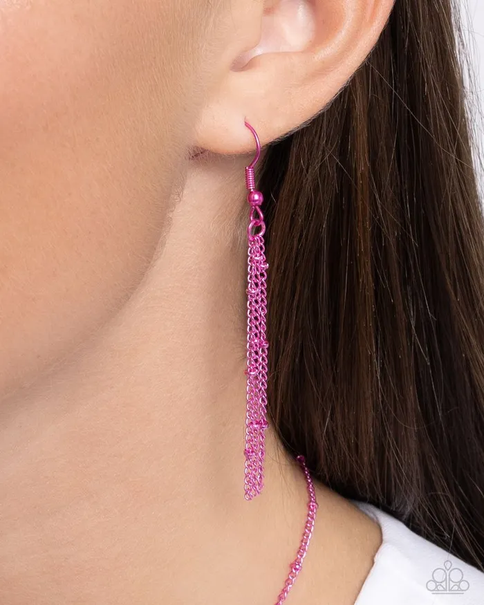 Paparazzi Jewelry Paparazzi Necklace Bejeweled Basic Pink Necklaces Paparazzi Jewelry Paparazzi Necklace Bejeweled Basic Pink Necklaces