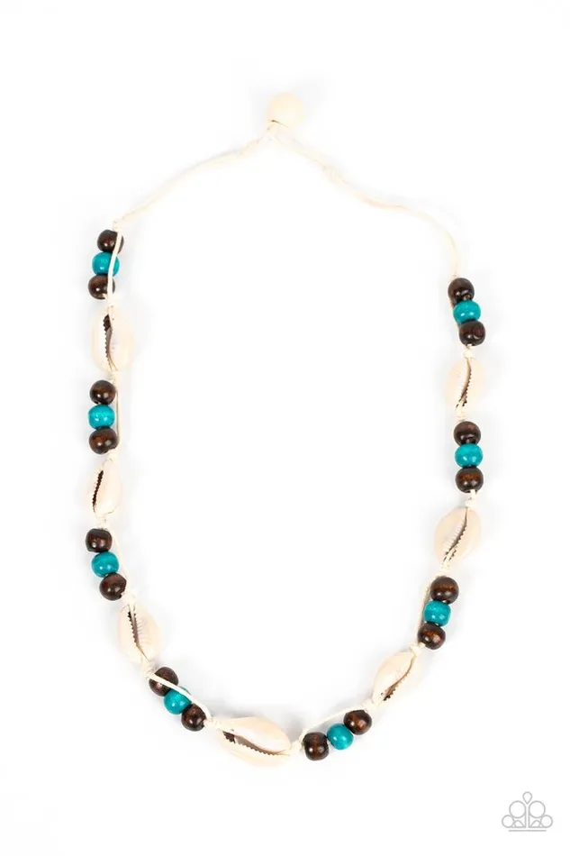 Paparazzi Jewelry Paparazzi Necklace Bermuda Beachcomber Blue Necklaces Paparazzi Jewelry Paparazzi Necklace Bermuda Beachcomber Blue Necklaces