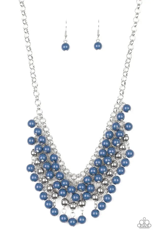 Paparazzi Jewelry Paparazzi Necklace Jubilant Jingle Blue Necklaces