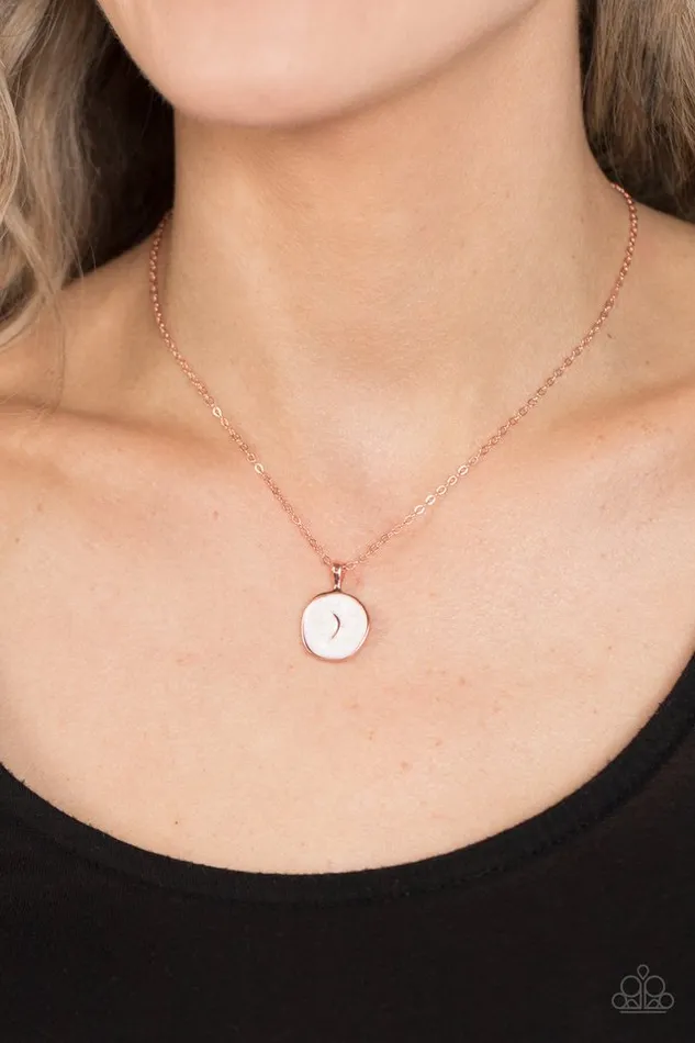 Paparazzi Jewelry Paparazzi Necklace Moon Magic Copper Necklaces