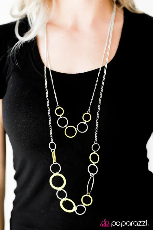 Paparazzi Jewelry Paparazzi Necklace Tropical Bay Yellow Necklaces