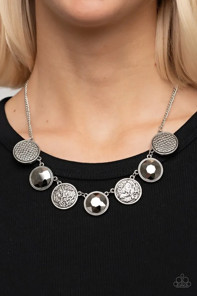Paparazzi Jewelry Paparazzi Necklace Urban Elite Silver Necklaces