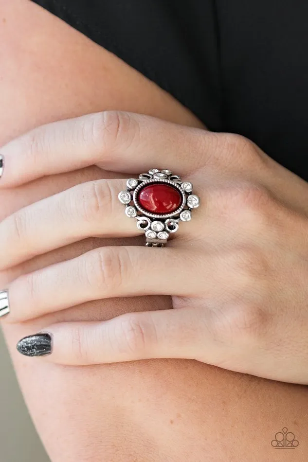 Paparazzi Jewelry Paparazzi Ring Noticeably Notable Red Rings