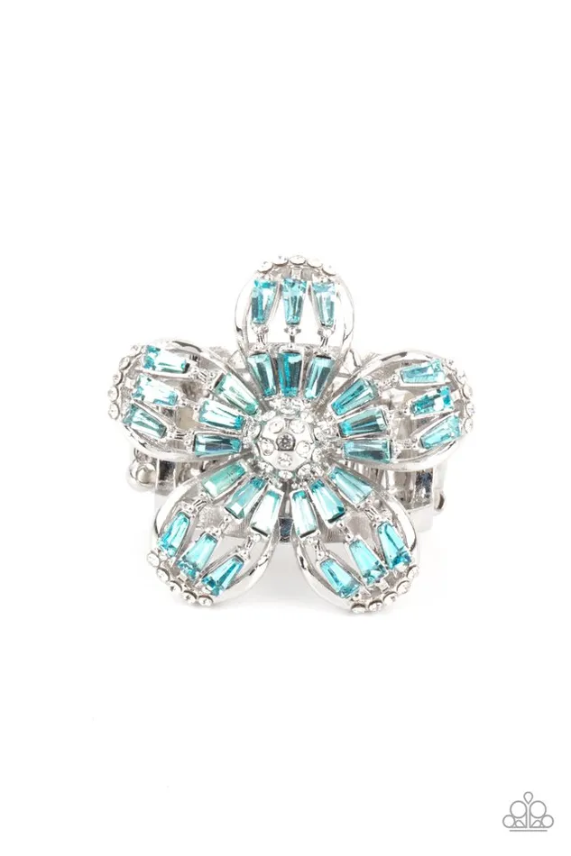 Paparazzi Jewelry Rings Paparazzi Ring Botanical Ballroom Blue Paparazzi Jewelry Rings Paparazzi Ring Botanical Ballroom Blue