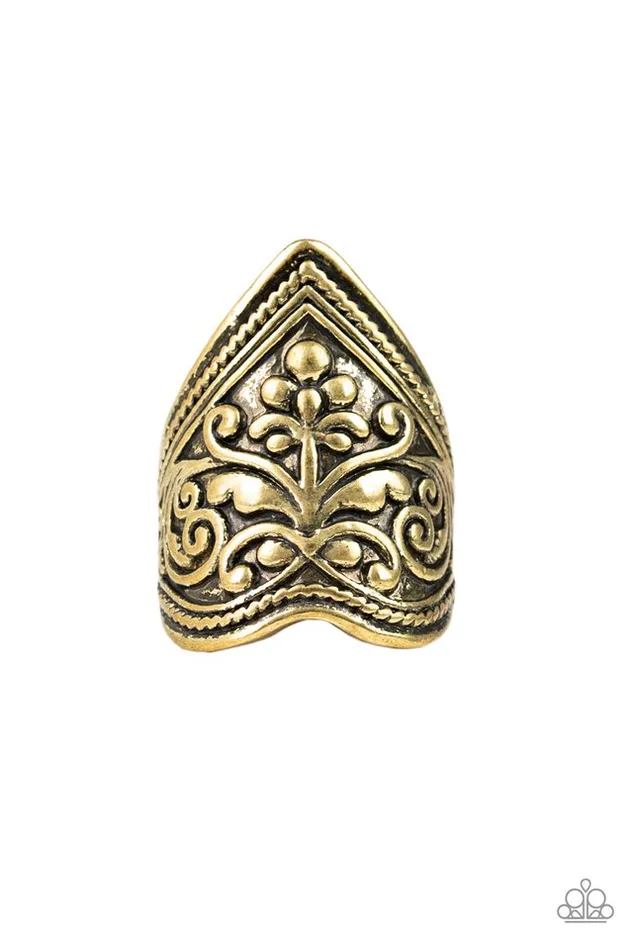 Paparazzi Jewelry Rings Paparazzi Ring Fall Into VINE Brass Paparazzi Jewelry Rings Paparazzi Ring Fall Into VINE Brass