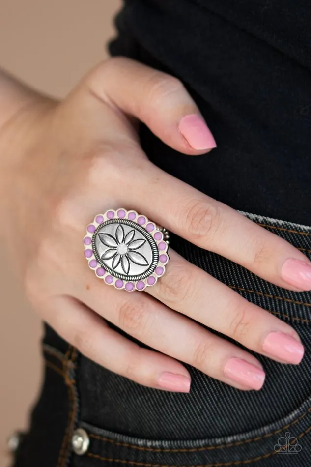 Paparazzi Jewelry Rings Paparazzi Ring Garden Paradise Purple