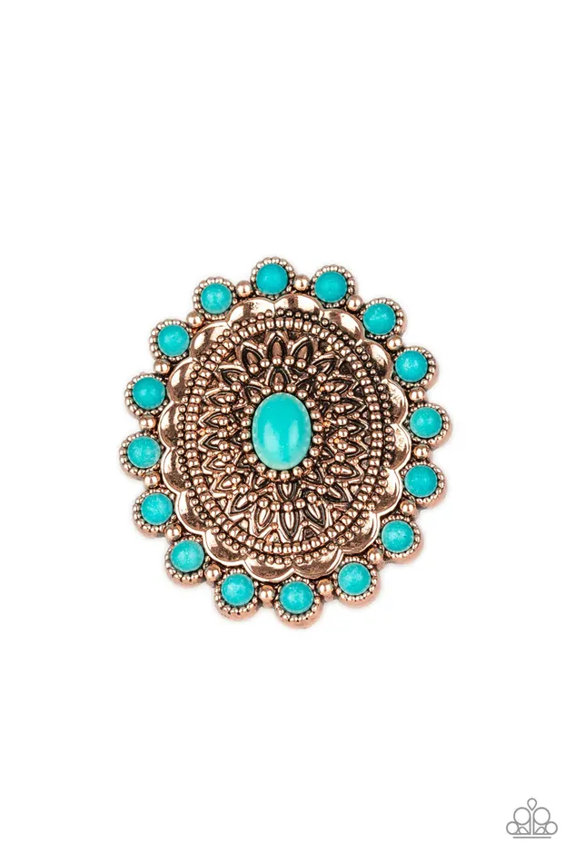 Paparazzi Jewelry Rings Paparazzi Ring Mesa Mandala Copper