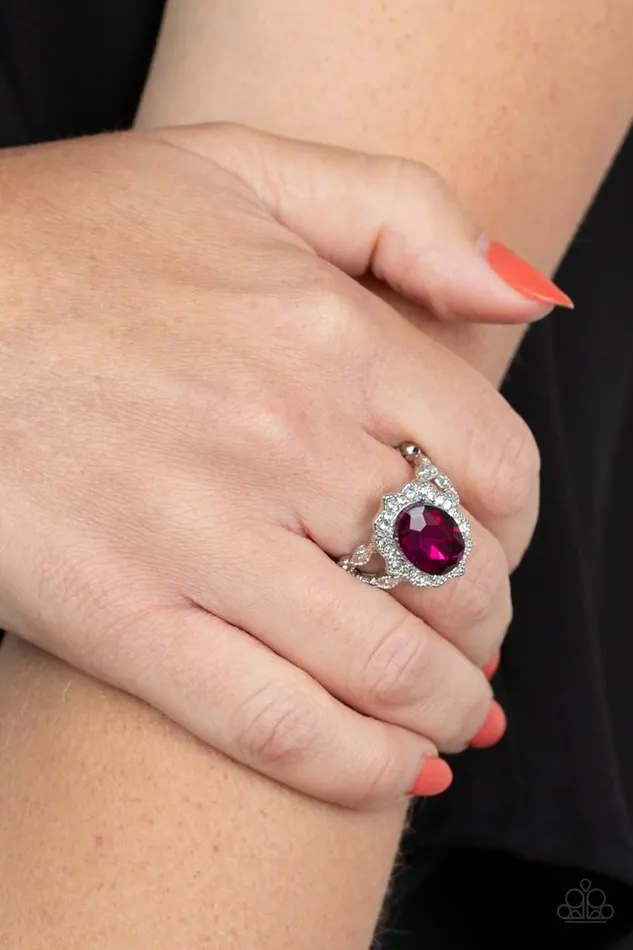 Paparazzi Jewelry Rings Paparazzi Ring Oval Office Opulence Pink