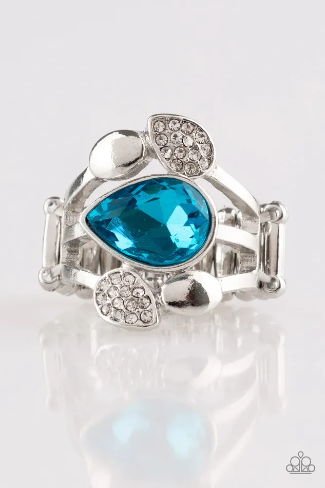 Paparazzi Jewelry Rings Paparazzi Ring Regal Reign Blue