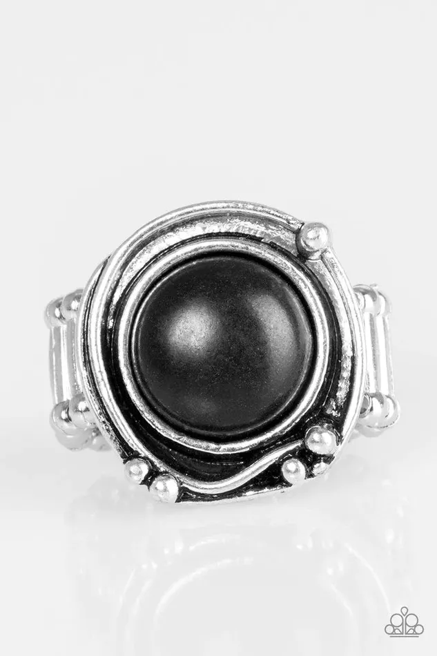 Paparazzi Jewelry Rings Paparazzi Ring River Roamer Black