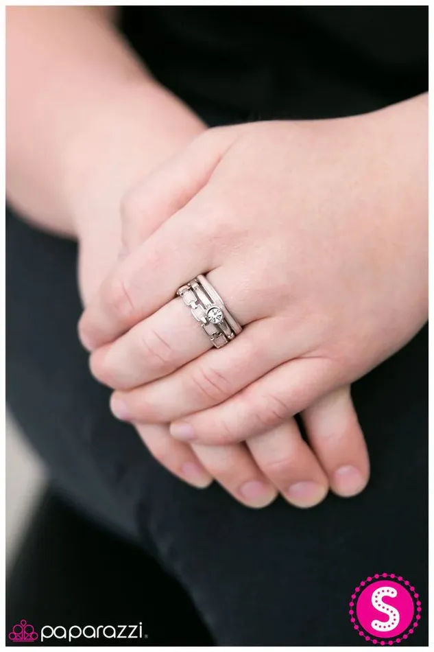 Paparazzi Jewelry Rings Paparazzi Ring Stairway To Heaven Pink