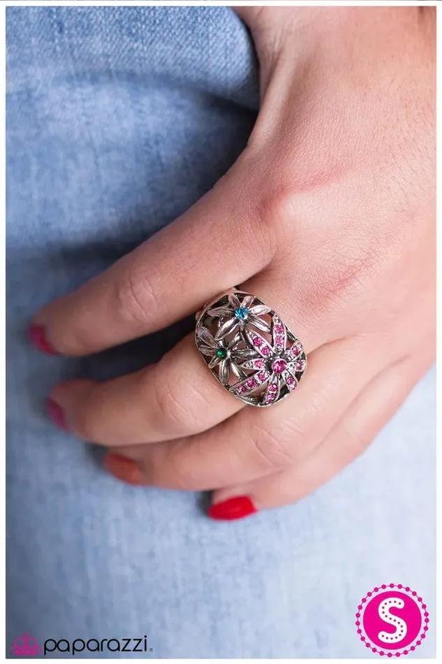 Paparazzi Jewelry Rings Paparazzi Ring Staying Planted Multi