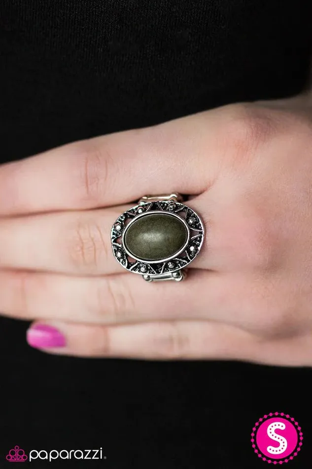 Paparazzi Jewelry Rings Paparazzi Ring Sun Valley Green